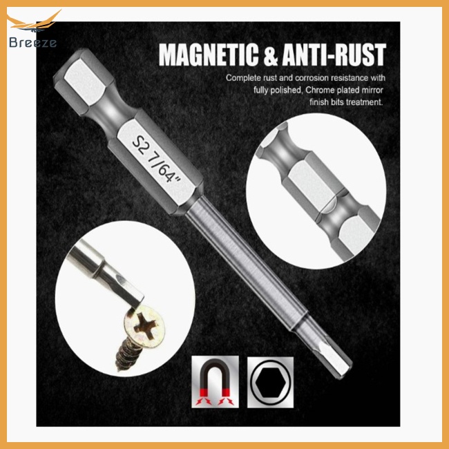 Bộ 20 Mũi Khoan Từ Tính 1 / 4 "Độ Chính Xác Cao