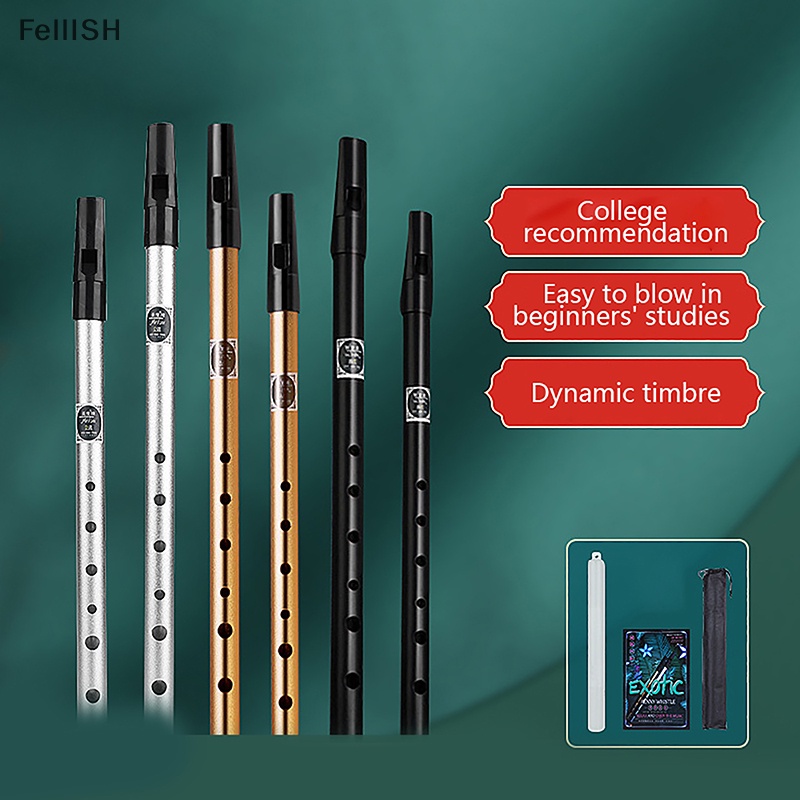 1 Chiếc Còi Thổi 6 Lỗ Bằng Kim Loại Ireland Penny 439br