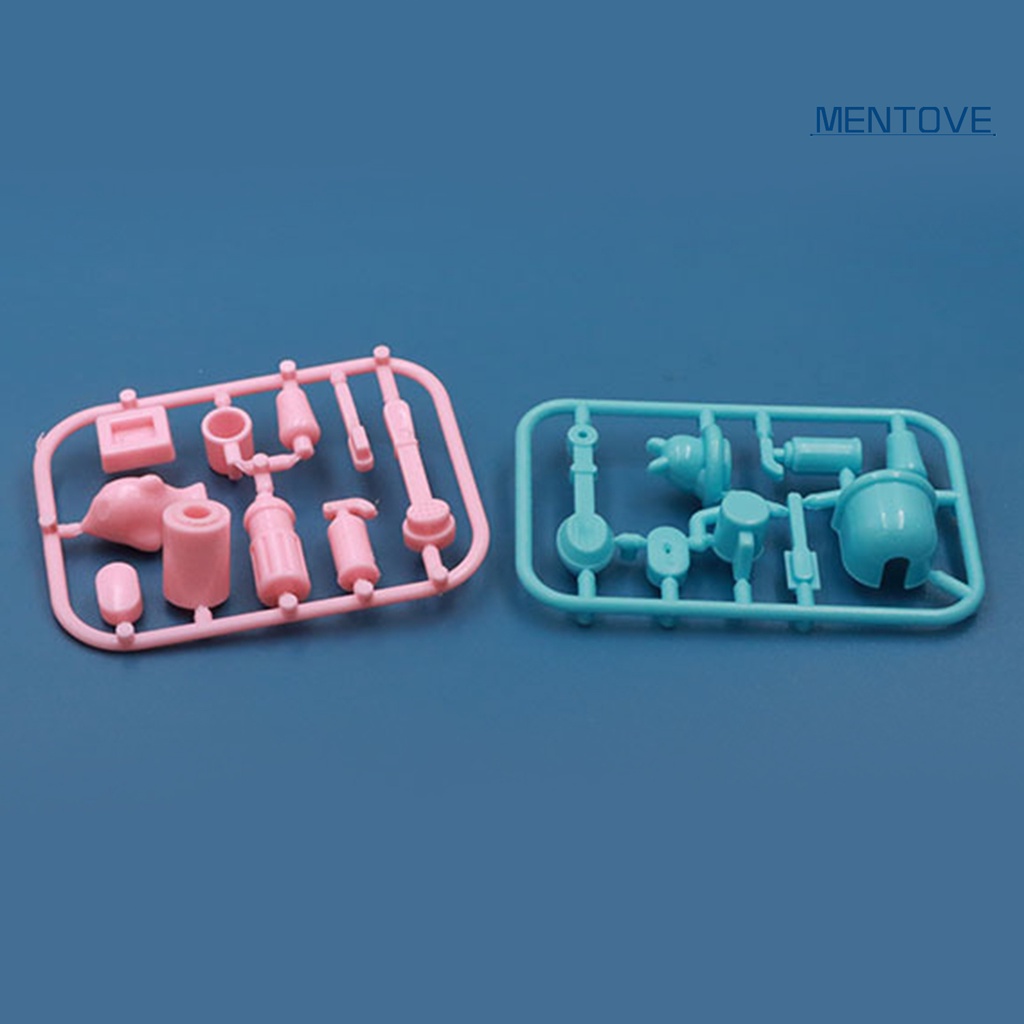 1 Bộ Mô Hình Phòng Tắm Bằng Nhựa Đẹp Mắt Cho Nhà Búp Bê