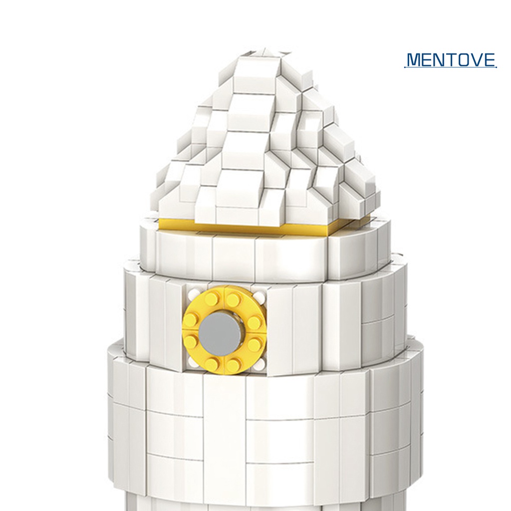 1 Bộ Đồ Chơi Lắp Ráp Phi Hành Gia Mini Màu Sắc Tươi Sáng Cho Bé