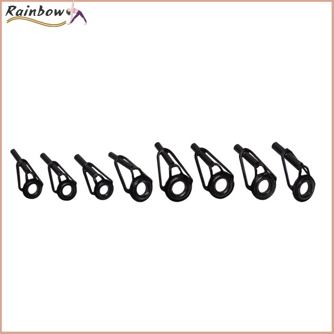 Set 8 Khuyên Dẫn Sửa Chữa Cần Câu Cá Bằng Thép Không Gỉ