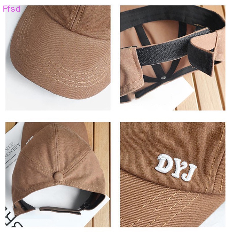 {Ffsd} Bán Chạy Mũ Lưỡi Trai Nửa Đầu Che Nắng Phong Cách Thể Thao kpop Cho Nữ