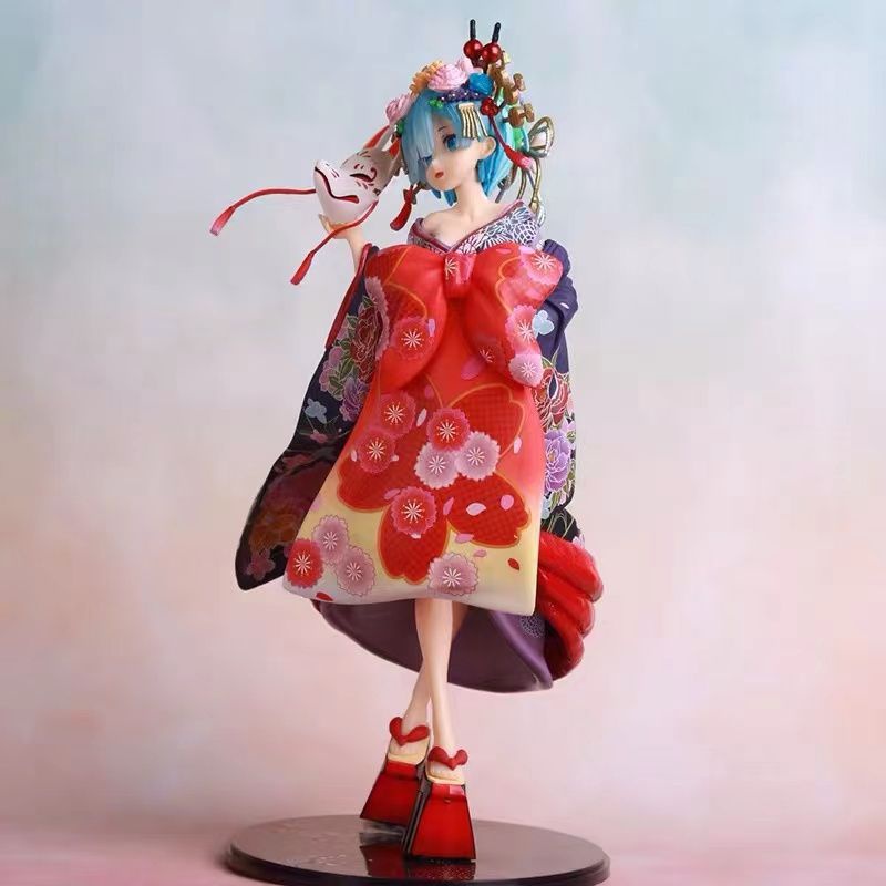 Mô Hình Nhân Vật Emilia Emilia Mặc Đầm Thần Bí Hai Chiều Trong Anime