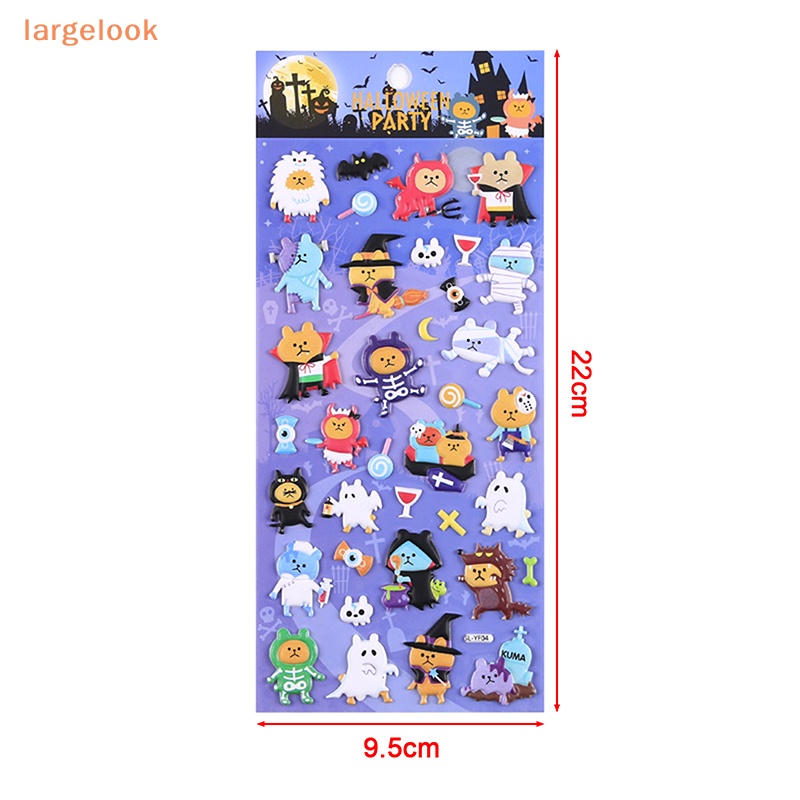 1 Nhãn Dán PVC Hình Bí Ngô Halloween Dễ Thương Trang Trí Sổ Tay / Nhật Ký diy