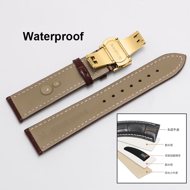 Dây Đeo Thay Thế Bằng Da Thật Cho Đồng Hồ Patek Philippe