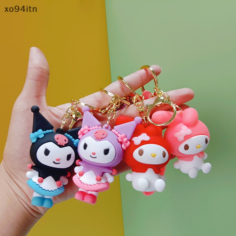 Tn Sanrio Móc Khóa Búp Bê Kuromi Melody Dễ Thương Thời Trang Dùng Làm Quà Tặng Sinh Nhật Cho Bé Gái