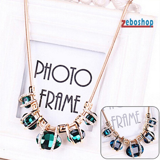 Vòng Cổ Choker Đính Đá Pha Lê Thời Trang Dành Cho Nữ