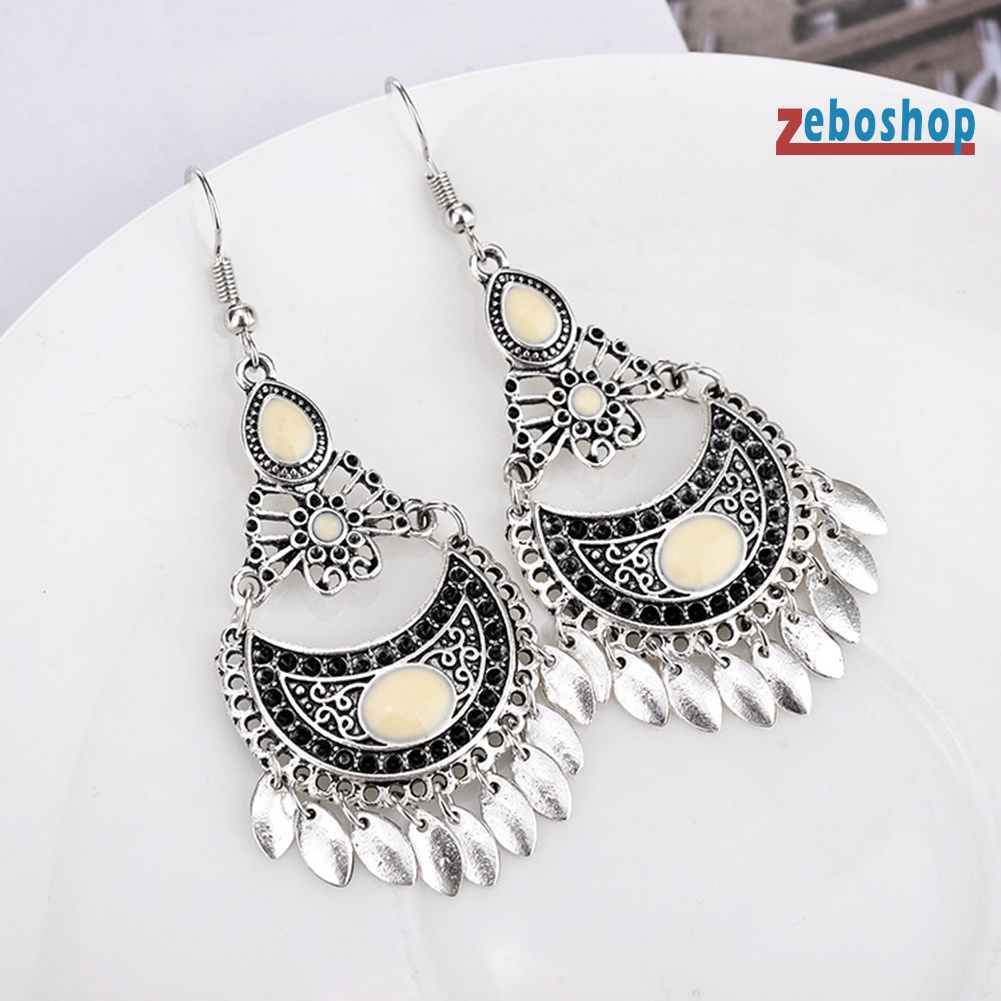 Đôi Bông Tai Dáng Dài Phong Cách Bohemia Thời Trang Cho Nữ