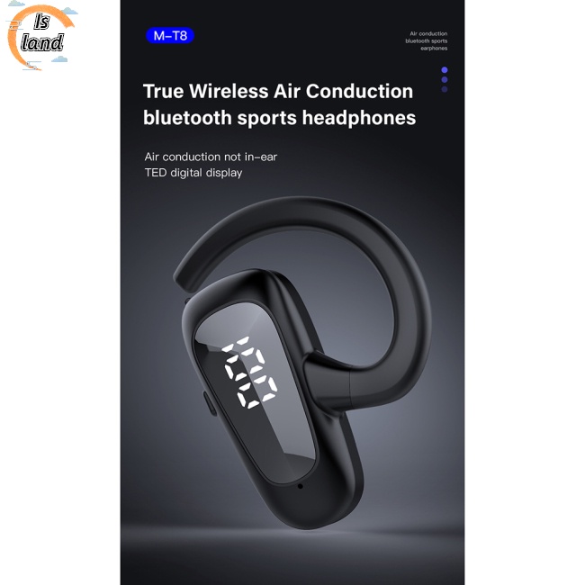 [IS] Tai Nghe Thể Thao Không Dây Bluetooth Cảm Ứng Dạng Móc Tai Kỹ Thuật Số M-t8