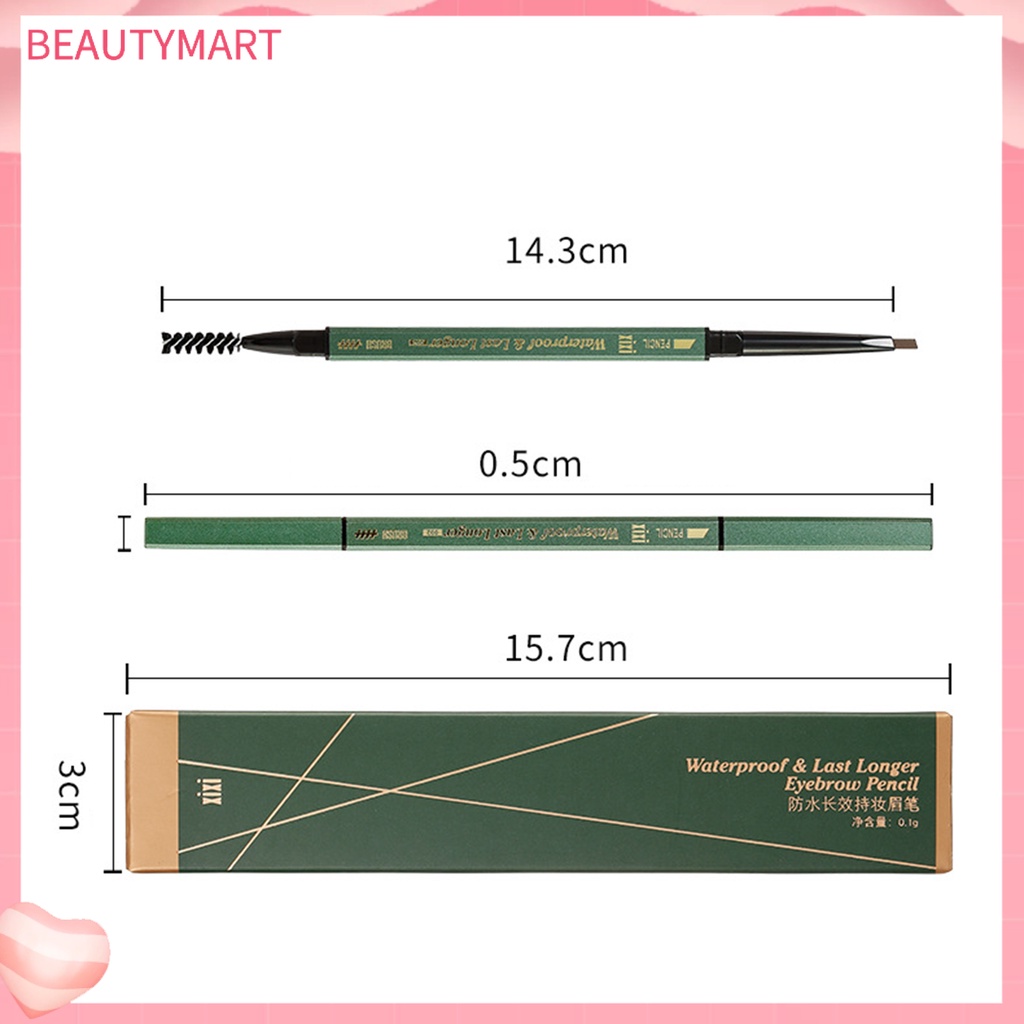 Bút Kẻ Lông Mày beautymart 0.1g Hai Đầu Tạo Hiệu Ứng Ba Chiều An Toàn Cho Nữ