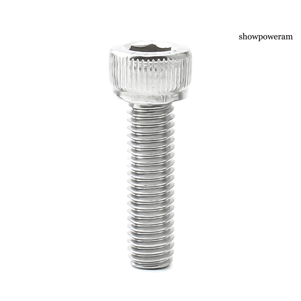 Bộ 6 Ốc Vít Gắn Tay Lái Xe Đạp Bằng Thép Không Gỉ M5x18mm