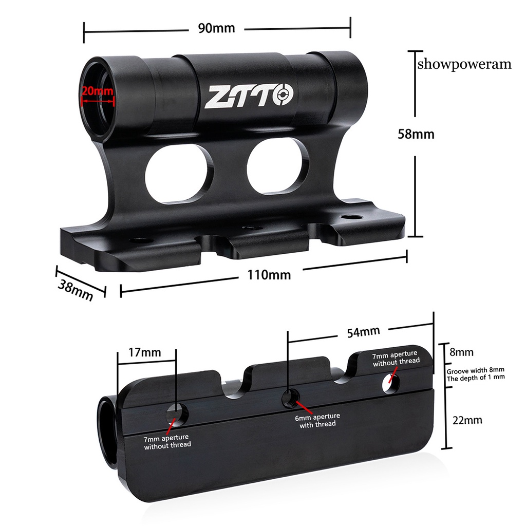 Kẹp Cố Định Phuộc Trước Bằng Hợp Kim Nhôm Tháo Lắp Nhanh Cho Xe Đạp