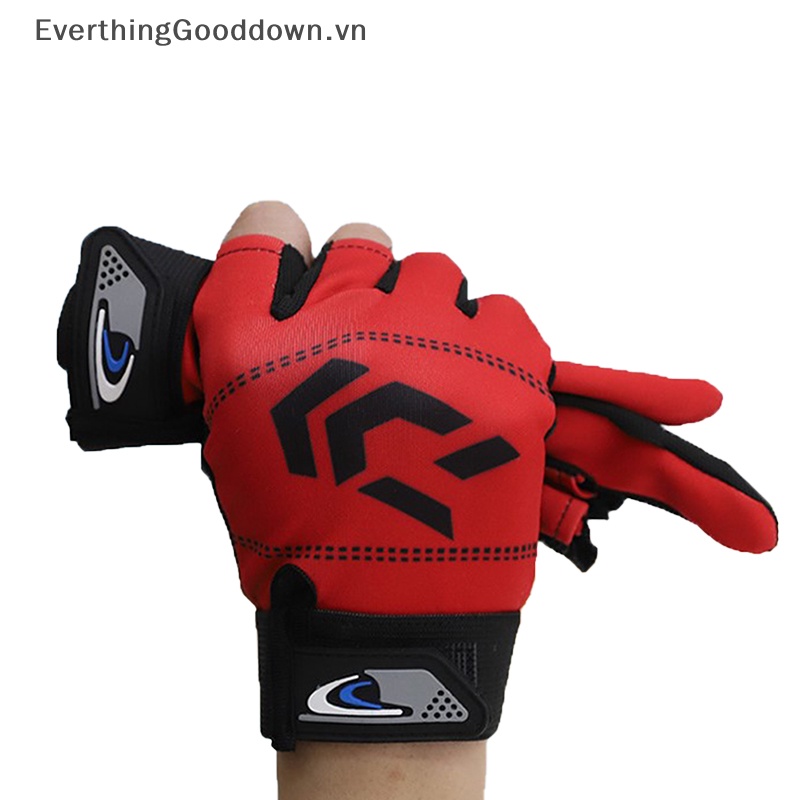 Găng Tay Câu Cá 3 Ngón Chống Trượt Tiện Lợi