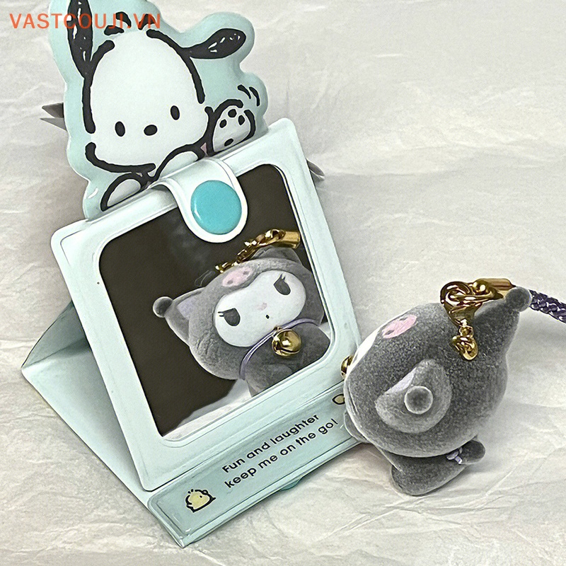 1 Móc Khóa Hình Búp Bê Anime Sanrio Kuromi Dễ Thương