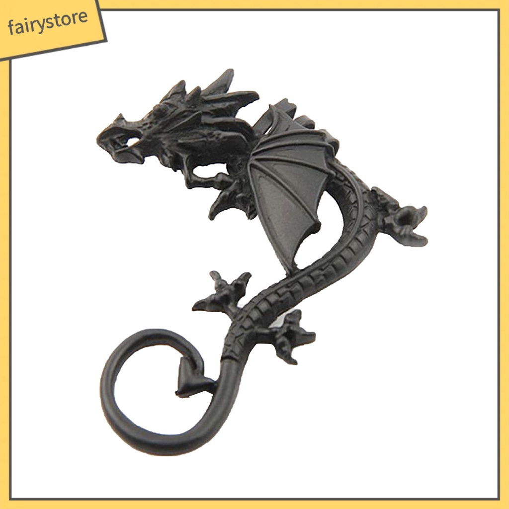 1 Khuyên Đeo Vành Tai Bằng Hợp Kim Phong Cách Punk Cổ Điển