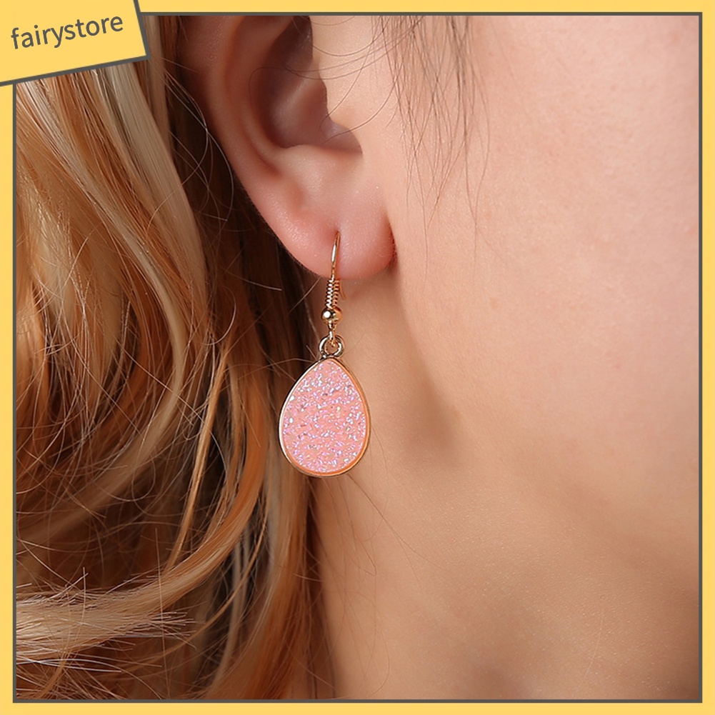 Bông Tai Hình Giọt Nước Thiết Kế Độc Đáo Thời Trang Cho Nữ