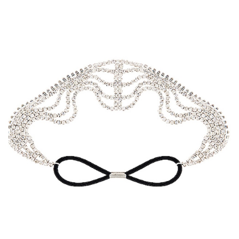 Flgo Băng Đô Cài Tóc Đính Đá Phong Cách Bachelorette Vintage Tinh Tế Dành Cho Cô Dâu / Tiệc Cưới