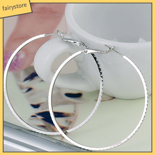 Khuyên Tai Tròn Lớn Thời Trang Dành Cho Nữ