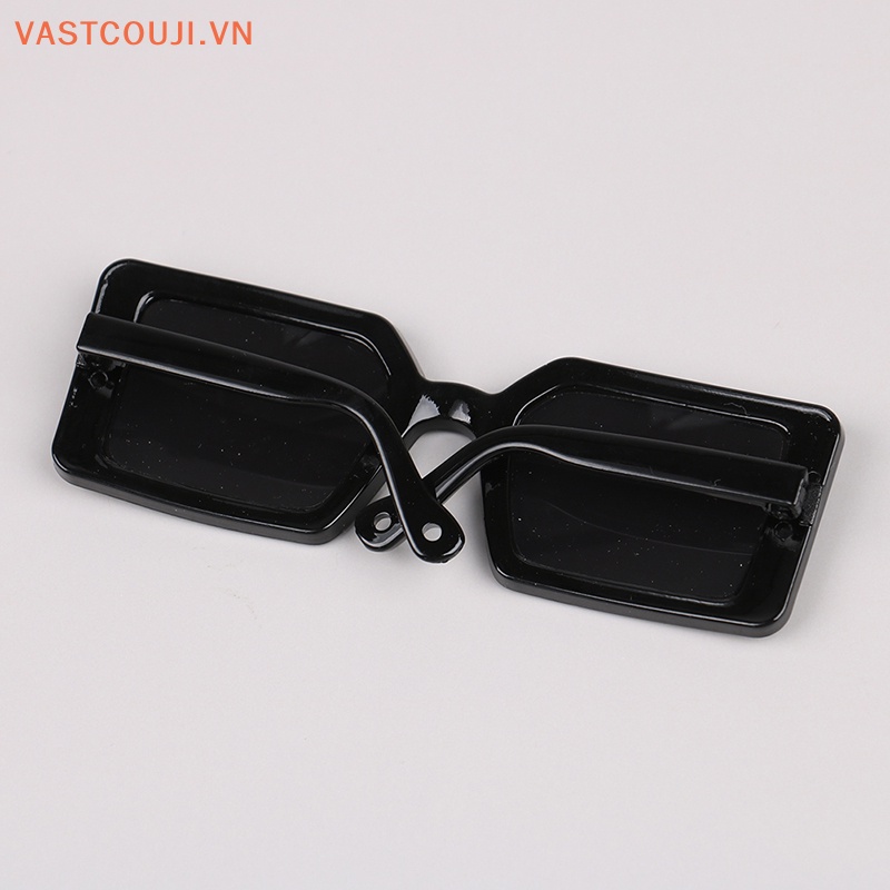 Kính Mát Gọng Vuông Thời Trang Xinh Xắn Cho Búp Bê VASTJI Tỉ Lệ 1: 12
