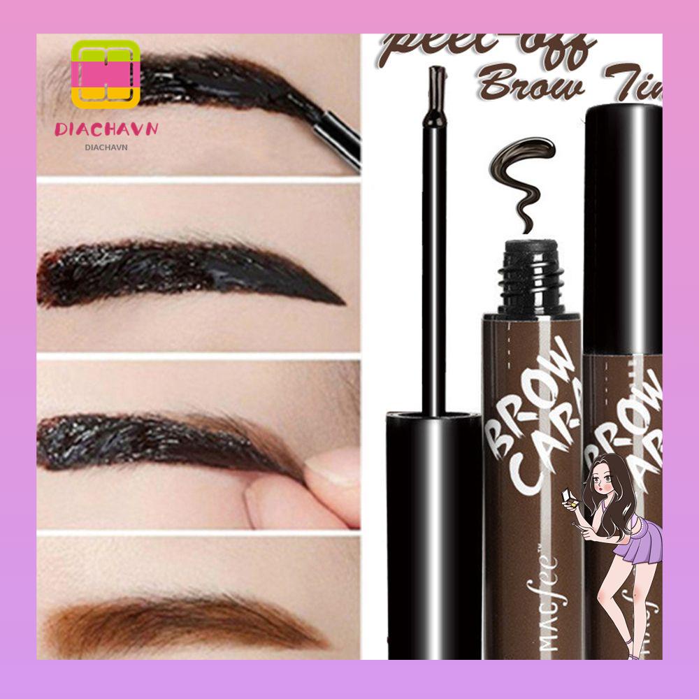 Gel Nhuộm Lông Mày Dạng Lột Màu Sắc Tự Nhiên Không Vón Cục