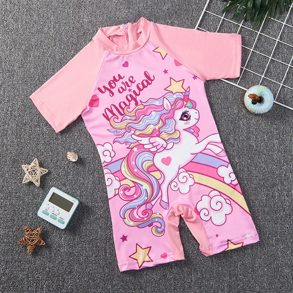 Bộ bơi liền thân bé trai, bé gái hoạt hình ngộ nghĩnh 2023