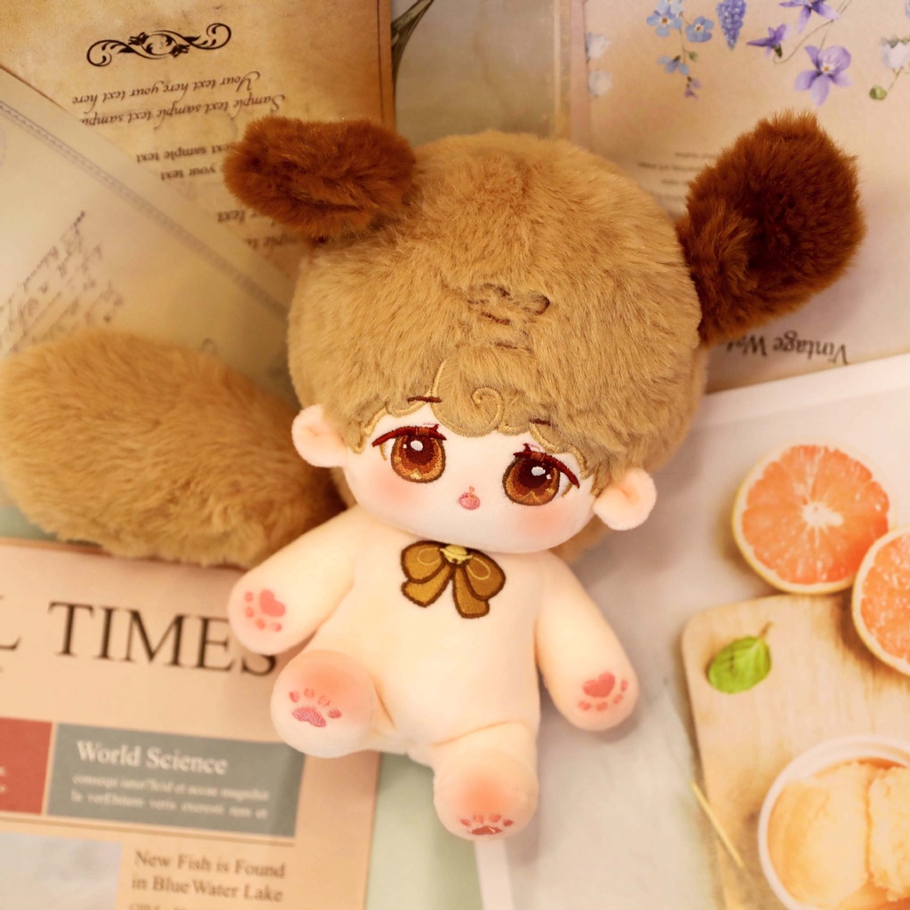 Búp Bê Nhồi Bông Cotton 20cm 20cm Hình Bánh Mì Gừng Xinh Xắn