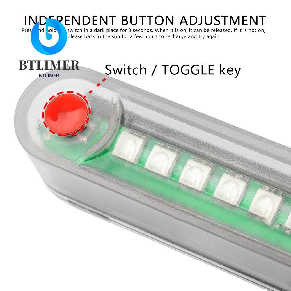 Đèn Tín Hiệu Khẩn Cấp Sử Dụng Năng Lượng Mặt Trời Chống Va Chạm Cho Xe Hơi Xe Máy