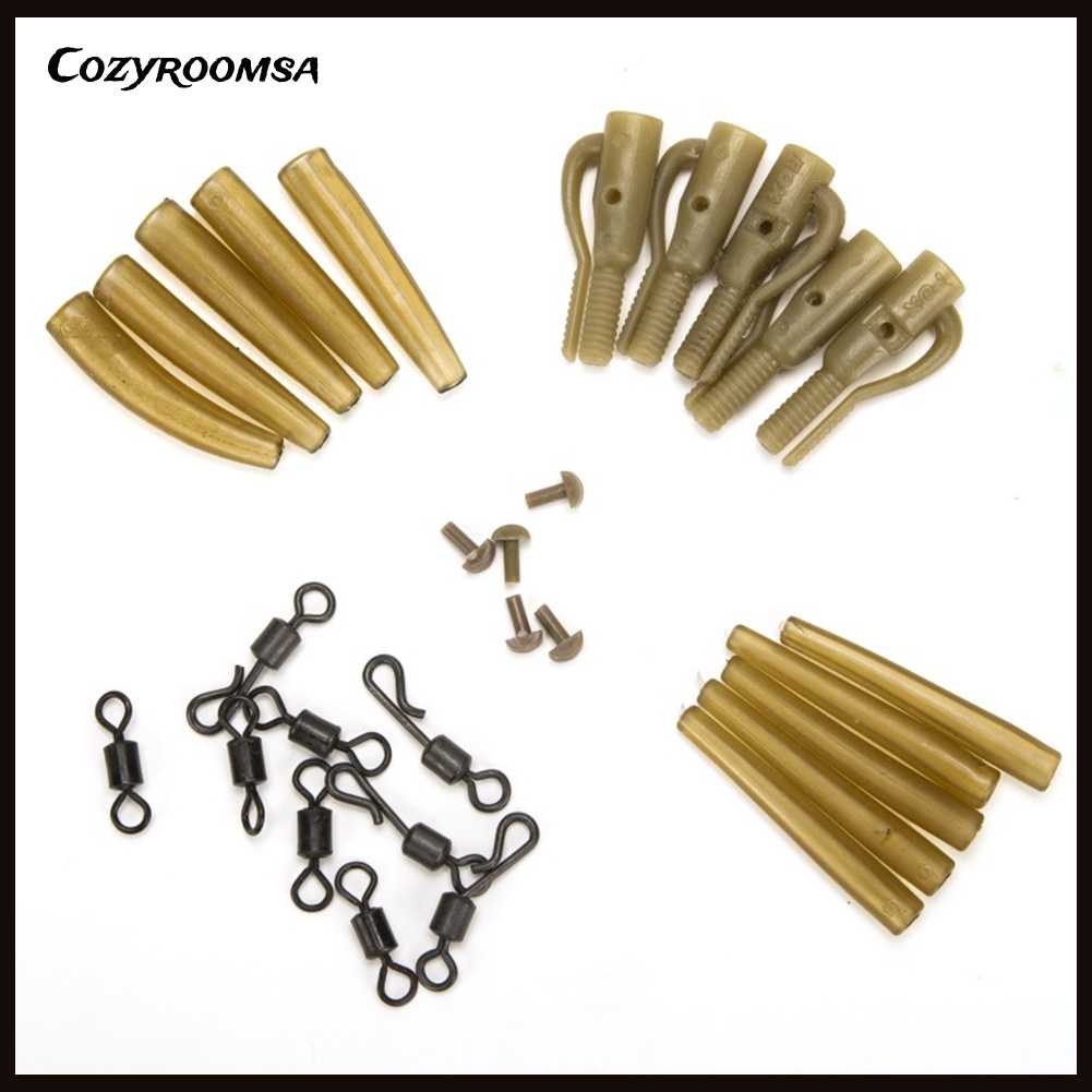 Set 30 Ống Cao Su Mềm Có Khớp Khuyên Cho Câu Cá