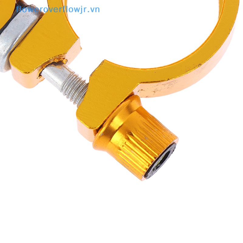Kẹp Cố Định Yên Xe Đạp 25.4-34.9mm Bằng Nhôm Tháo Lắp Nhanh Tiện Dụng