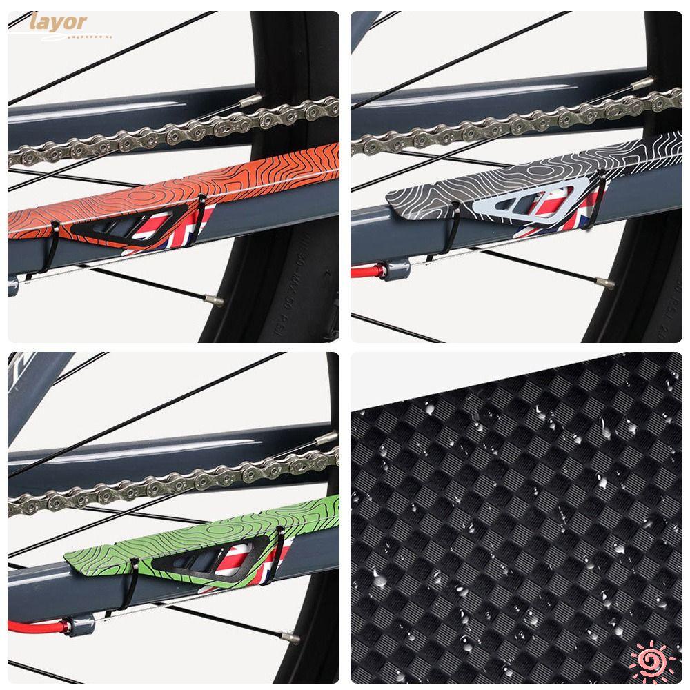 1 / 2 Miếng Dán Bảo Vệ Xích Xe Đạp MTB Chống Trầy Xước Tiện Dụng