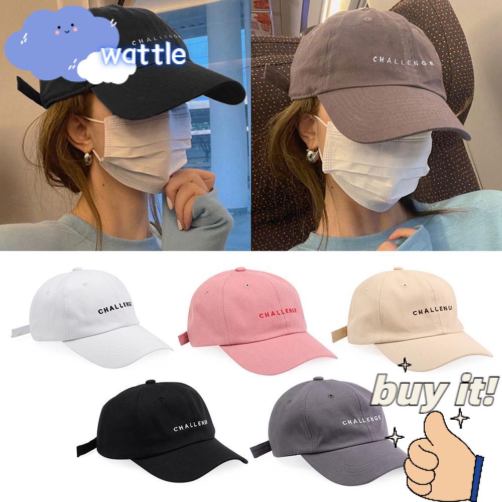 Mũ Lưỡi Trai Màu Sắc Đơn Giản Phong Cách Hiphop