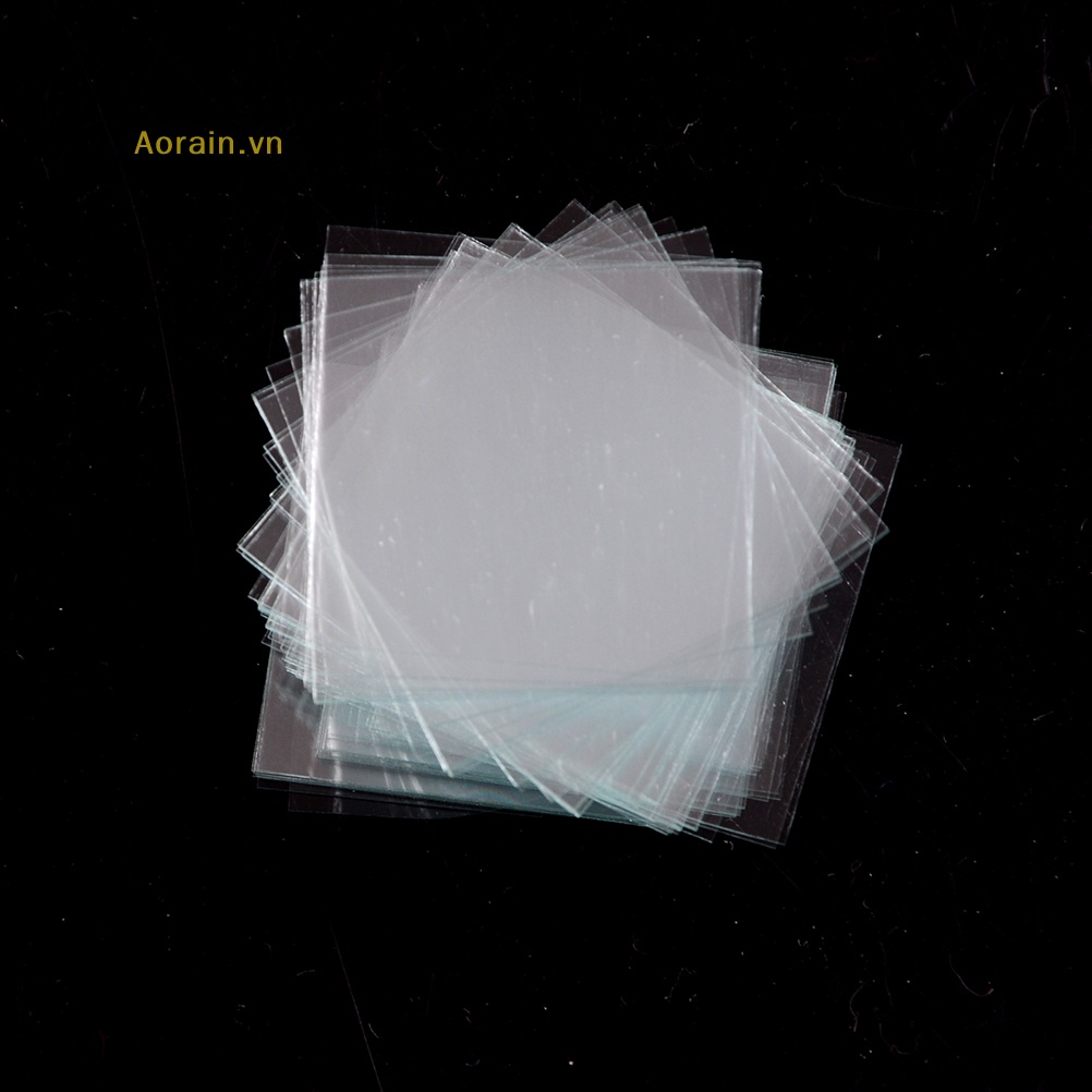 Set 100 Tấm Kính Hiển Vi 18x18mm Chuyên Dụng Chất Lượng Cao