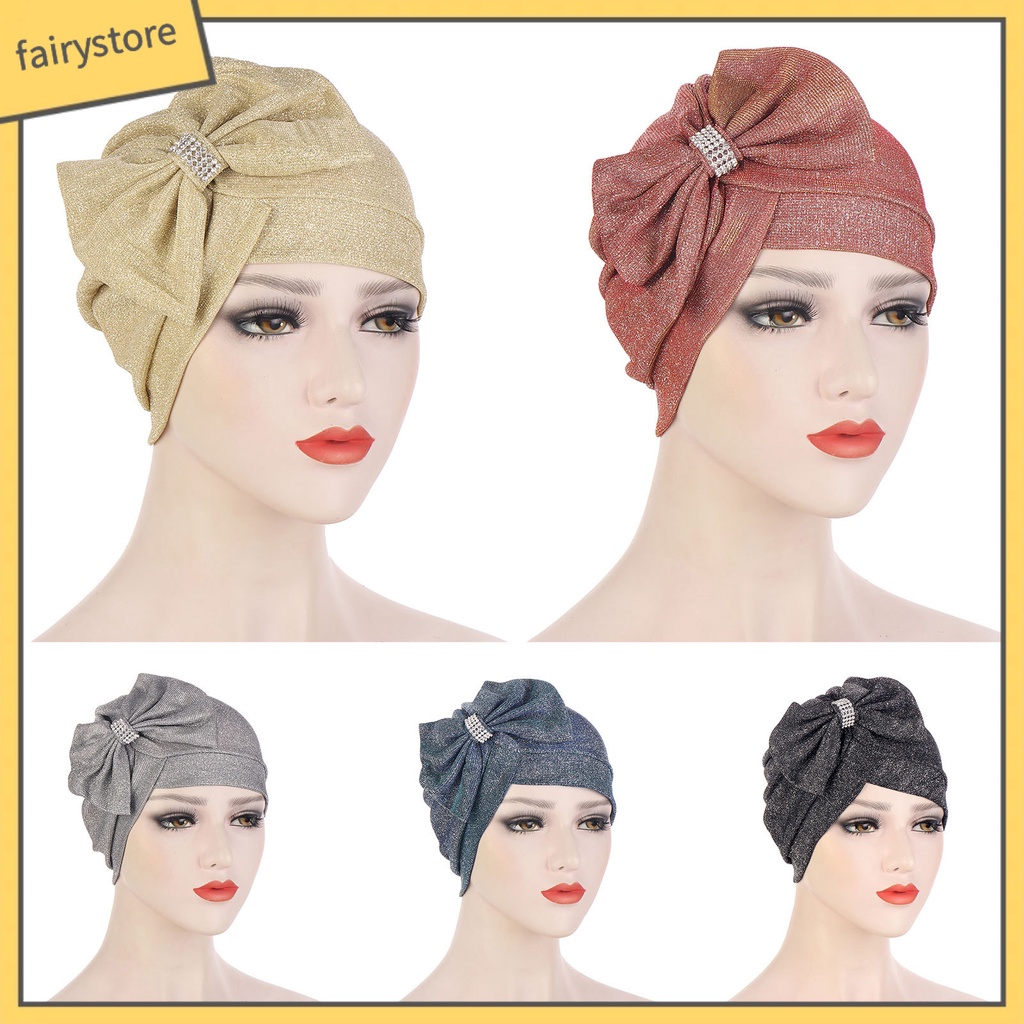 Mũ Trùm Đầu Polyester Co Giãn Nhiều Màu Sắc Dành Cho Nữ