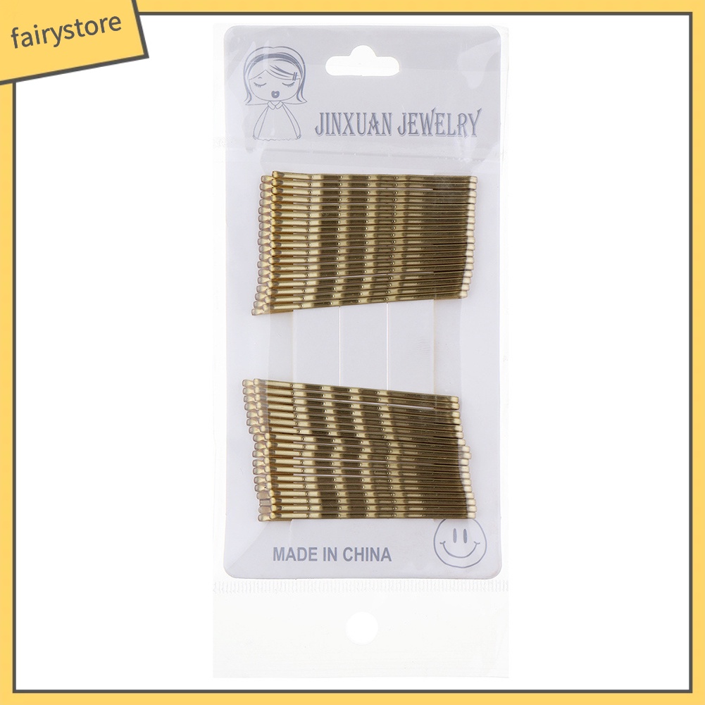 Set 36 Kẹp Tóc Kim Loại Gợn Sóng Thời Trang Cho Nữ