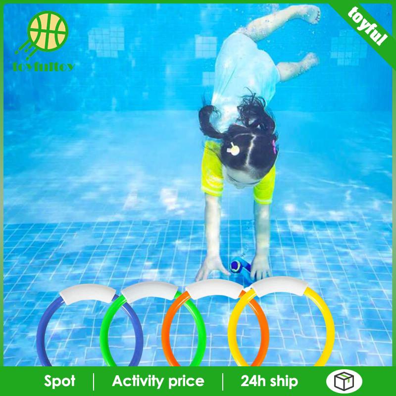 Set 4 Vòng Đồ Chơi Lặn Dưới Nước Dành Cho Trẻ Em