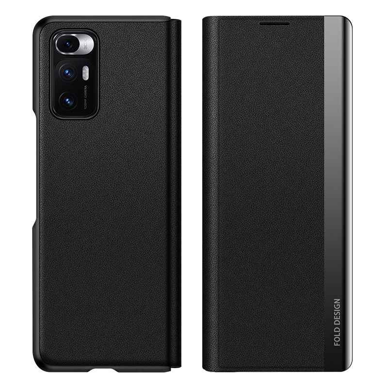 Bao Da PU Điện Thoại Nắp Lật Hít Nam Châm Tự Động Bật / Tắt Màn Hình Cho XiaoMi Mix Fold 2021