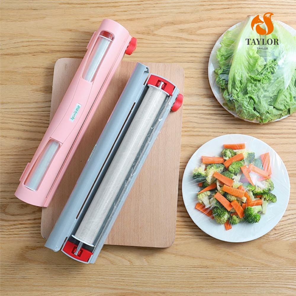 Hộp Đựng Màng Bọc Thực Phẩm Kèm 1 Dao Cắt Gắn Tường Tiện Dụng TAYLOR1