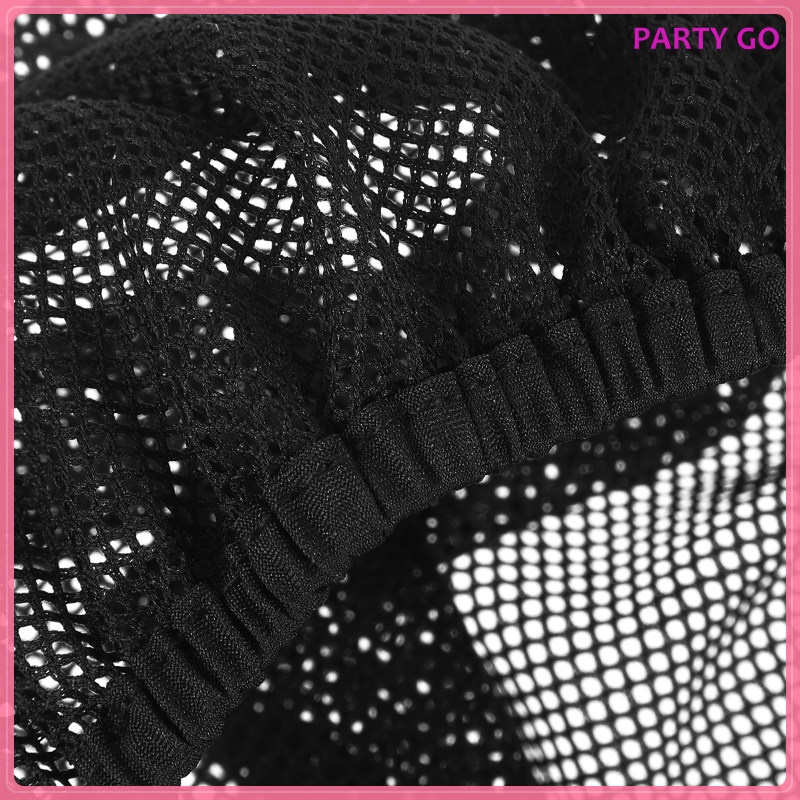 Mũ Đầu Bếp Bằng Cotton Phối Lưới Thoáng Khí Cho Nam