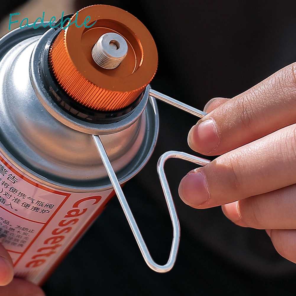 Giá Đỡ Bình Gas Chống Rò Rỉ Bằng Kim Loại Tiện Lợi Dành Cho Hoạt Động Ngoài Trời