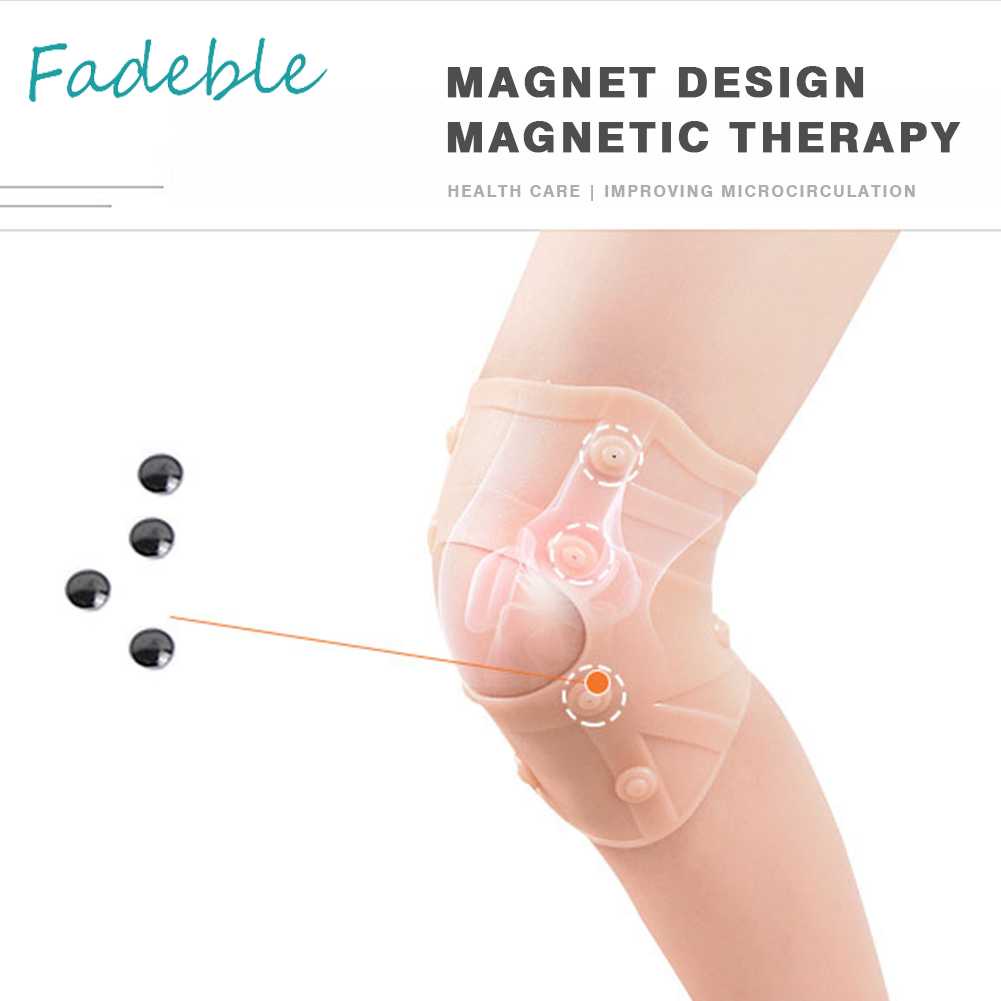 Đệm Bảo Vệ Đầu Gối Từ Tính Thoải Mái Có Thể Giặt Sạch Cho Nam Nữ