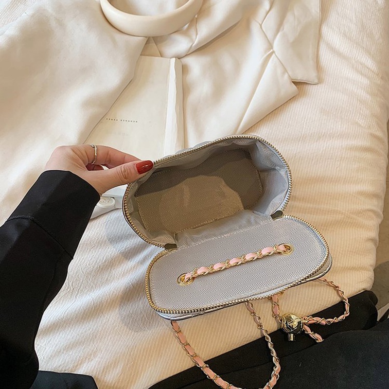 Túi Đeo Chéo Hình Vuông Cỡ Nhỏ Thêu Họa Tiết Thời Trang Cho Nữ