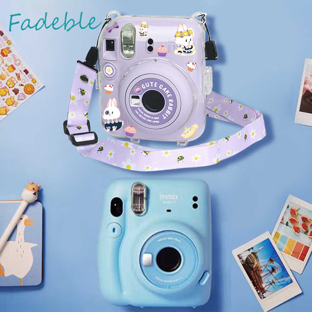 Ốp Bảo Vệ Máy Ảnh Kèm Dây Đeo Thời Trang Cho Mini