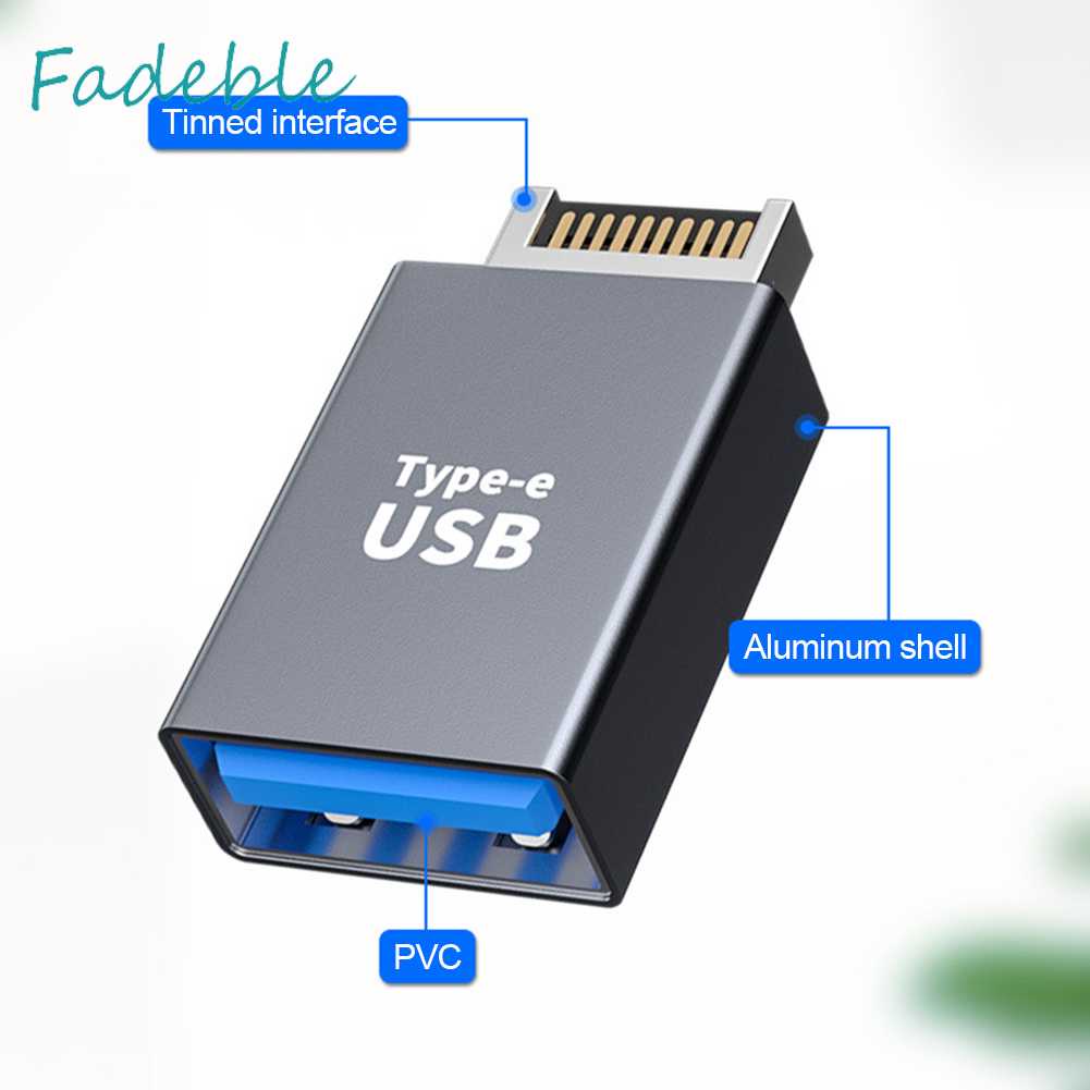 Bo Mạch Chủ Chuyển Đổi Loại E Sang Type C / USB Cho Máy Tính