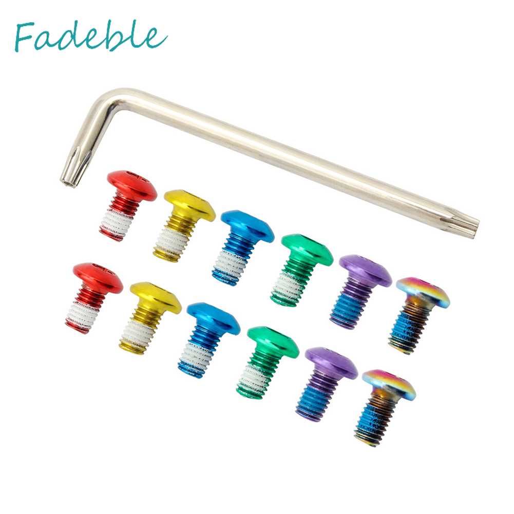 Bộ 12 Ốc Vít T25 M5x9mm Cho Đĩa Phanh Xe Đạp