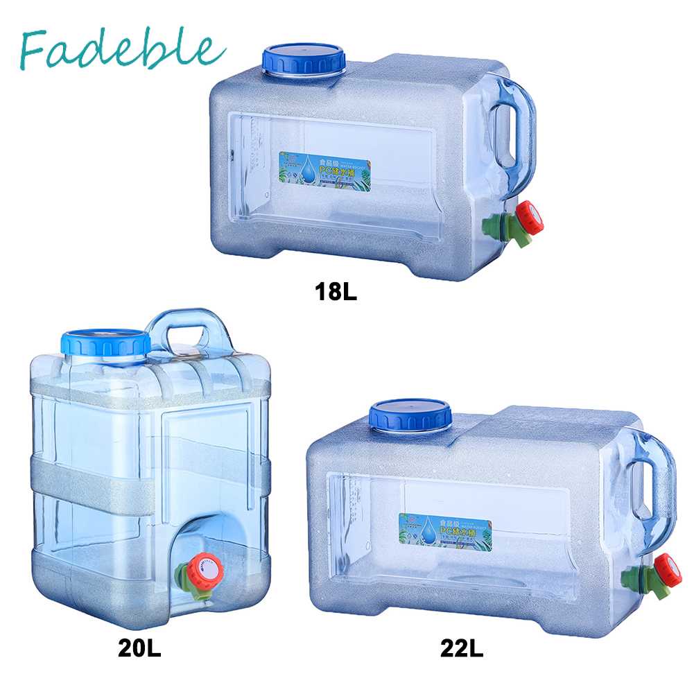 Bình Nước Du Lịch Tiện Lợi, Dung Tích 18 / 20 / 22L