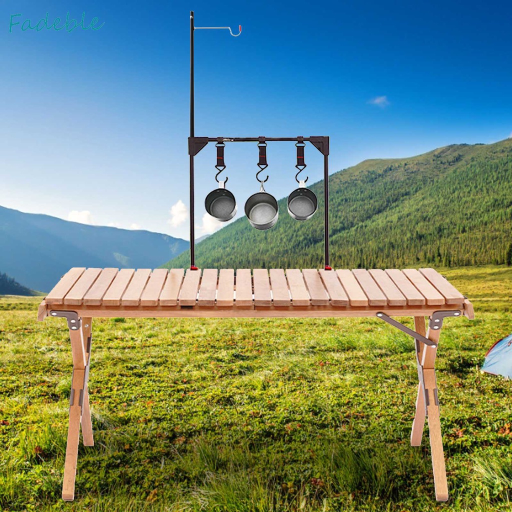 Giá Đỡ Đèn Lồng Bằng Hợp Kim Nhôm Màu Đen Tiện Dụng