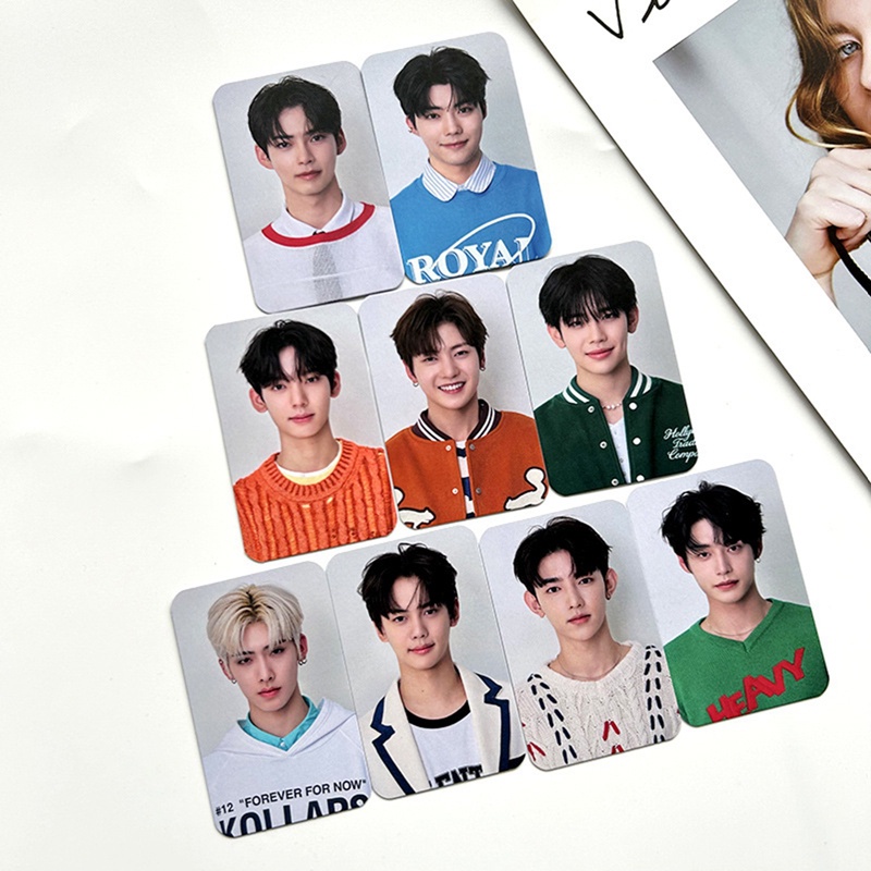 Set 9 Tấm card Hình Các Thành Viên Nhóm Nhạc ZEROBASEONE KCON ID Cỡ Nhỏ ZB1 Thẻ