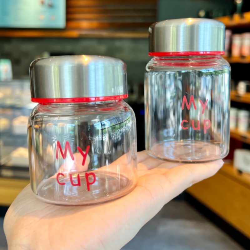 Bình Nước Thủy Tinh Mini 200ml Tiện Dụng Cho Học Sinh