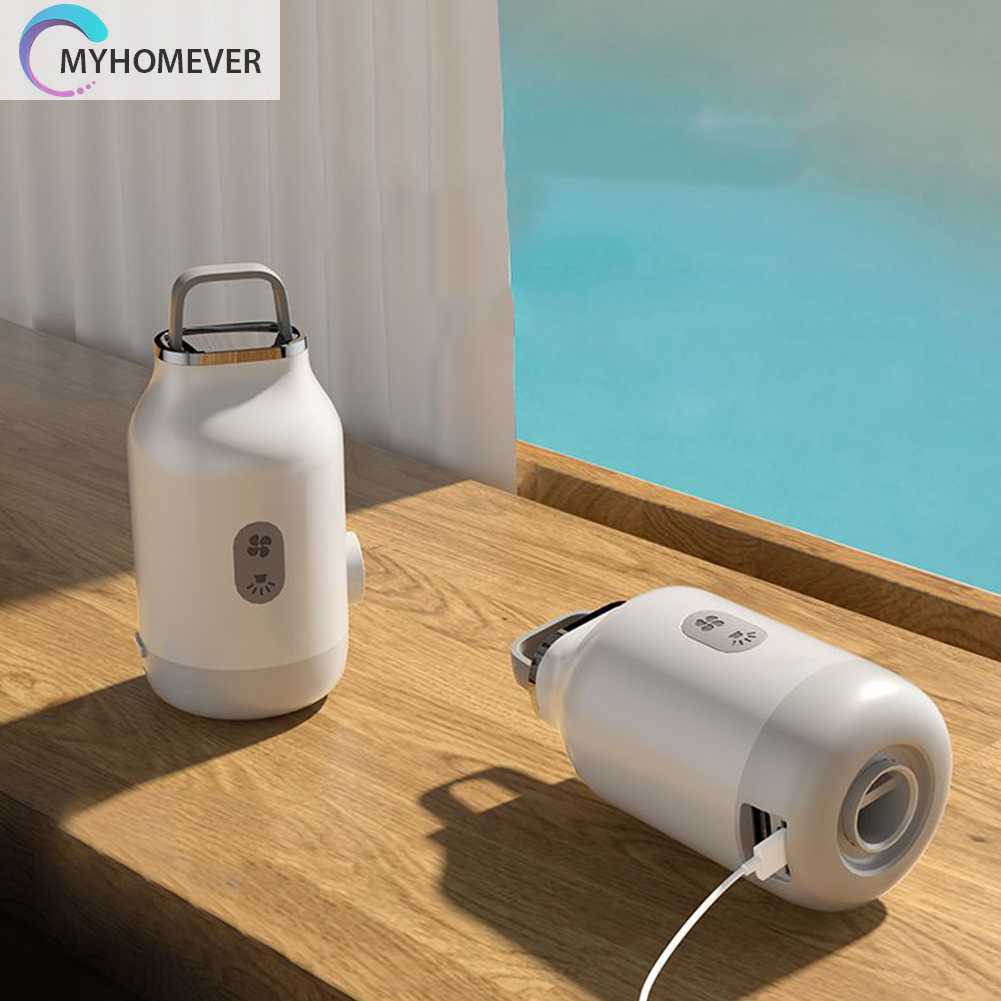 Ống Bơm Hơi 3600mAh Có Đèn Tiện Dụng Khi Đi Cắm Trại