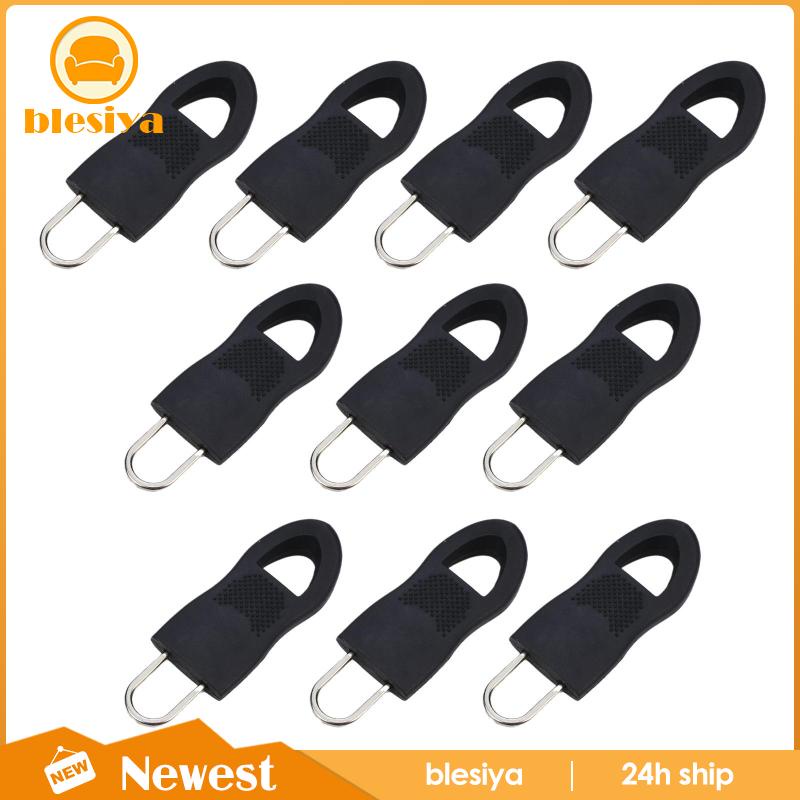 Set 10 Miếng Dán Dây Kéo Có Thể Tháo Rời Thay Thế Cho Túi Vải